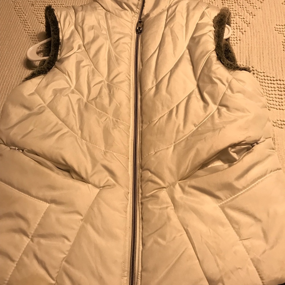 Karen Hart fur puff vest